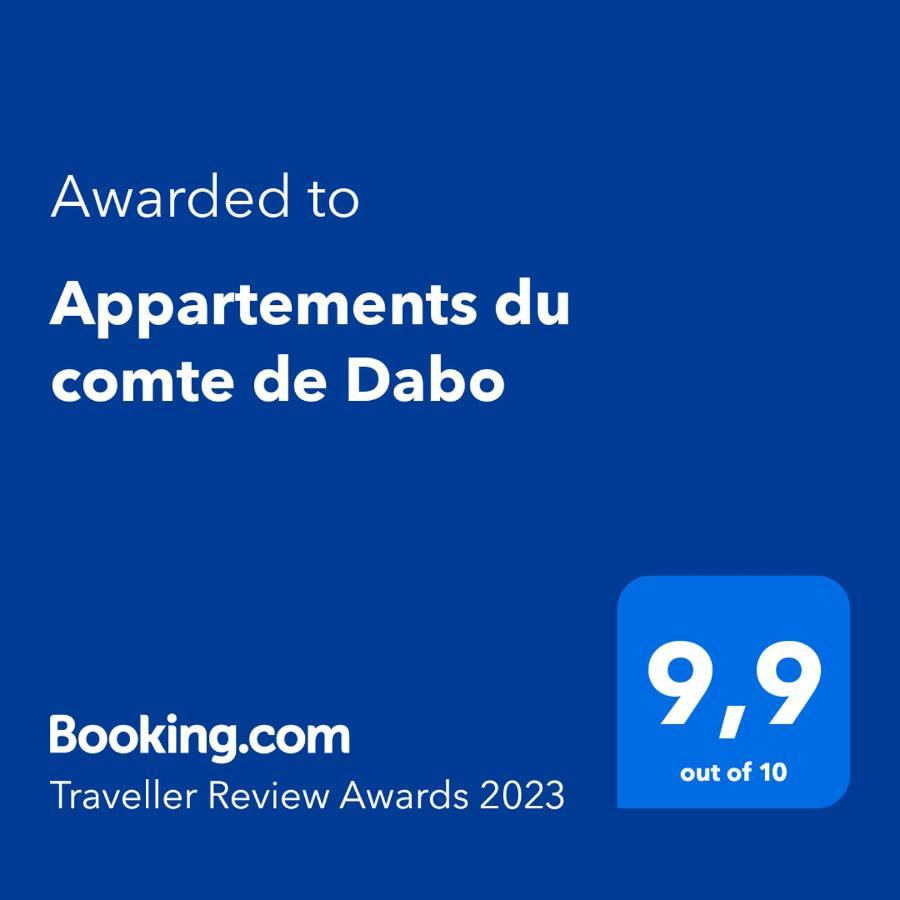 Appartements Du Comte De Dabo Εξωτερικό φωτογραφία